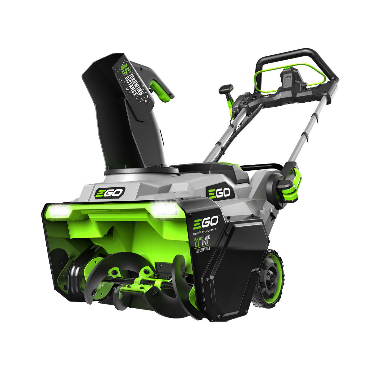 EGO Power+ snow blower with discharge chute